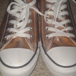 Rose Gold Converse size 8